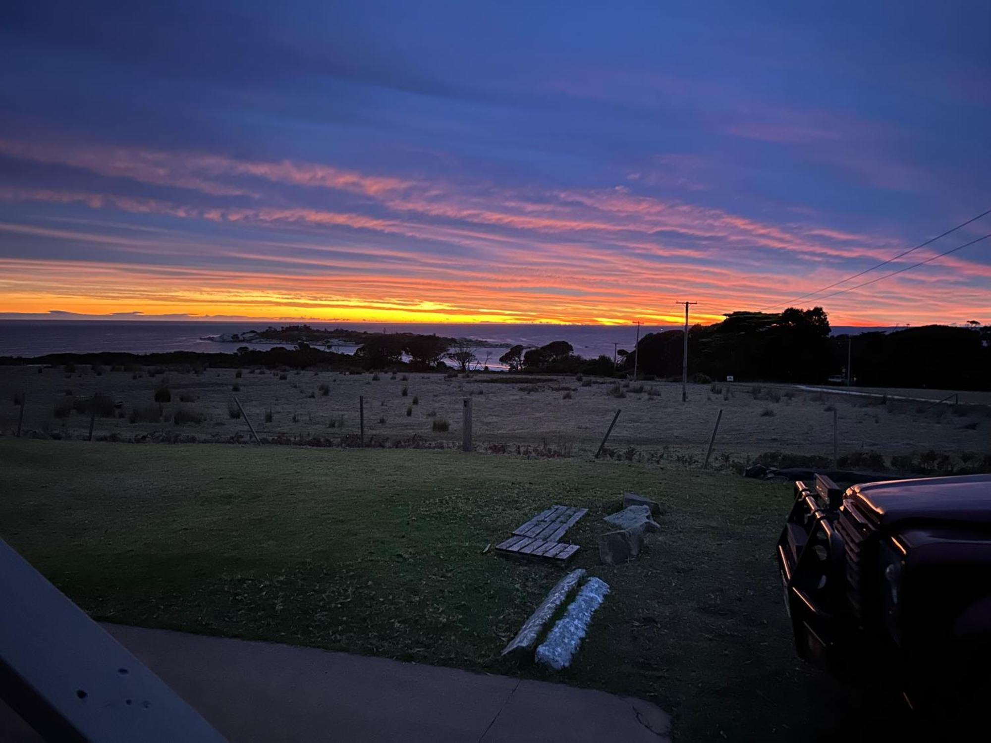 Beachend Bicheno Buitenkant foto